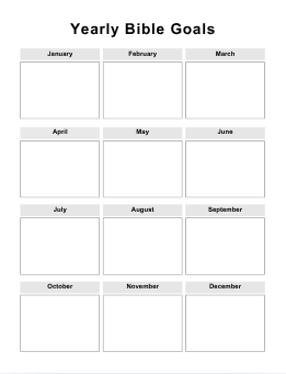 Devotional Planner
