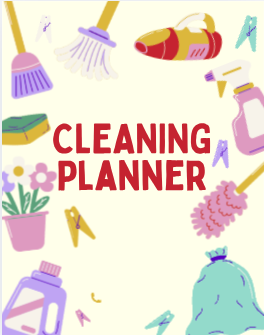Cleaning Planner - Keep Your Home Fresh & Clean