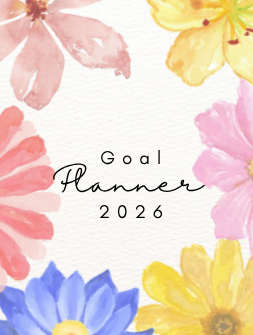 Goal Planner Colorful 2026